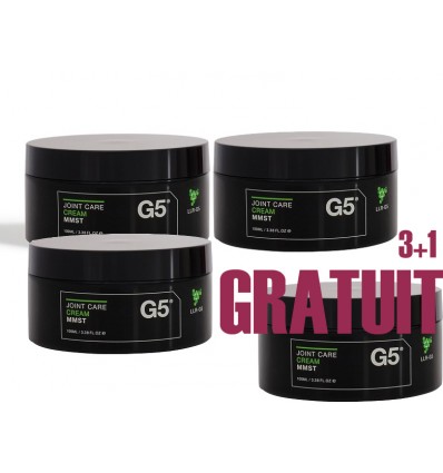 G5 Silicium Crème articulaire 100ml 3 +1 Gratuit